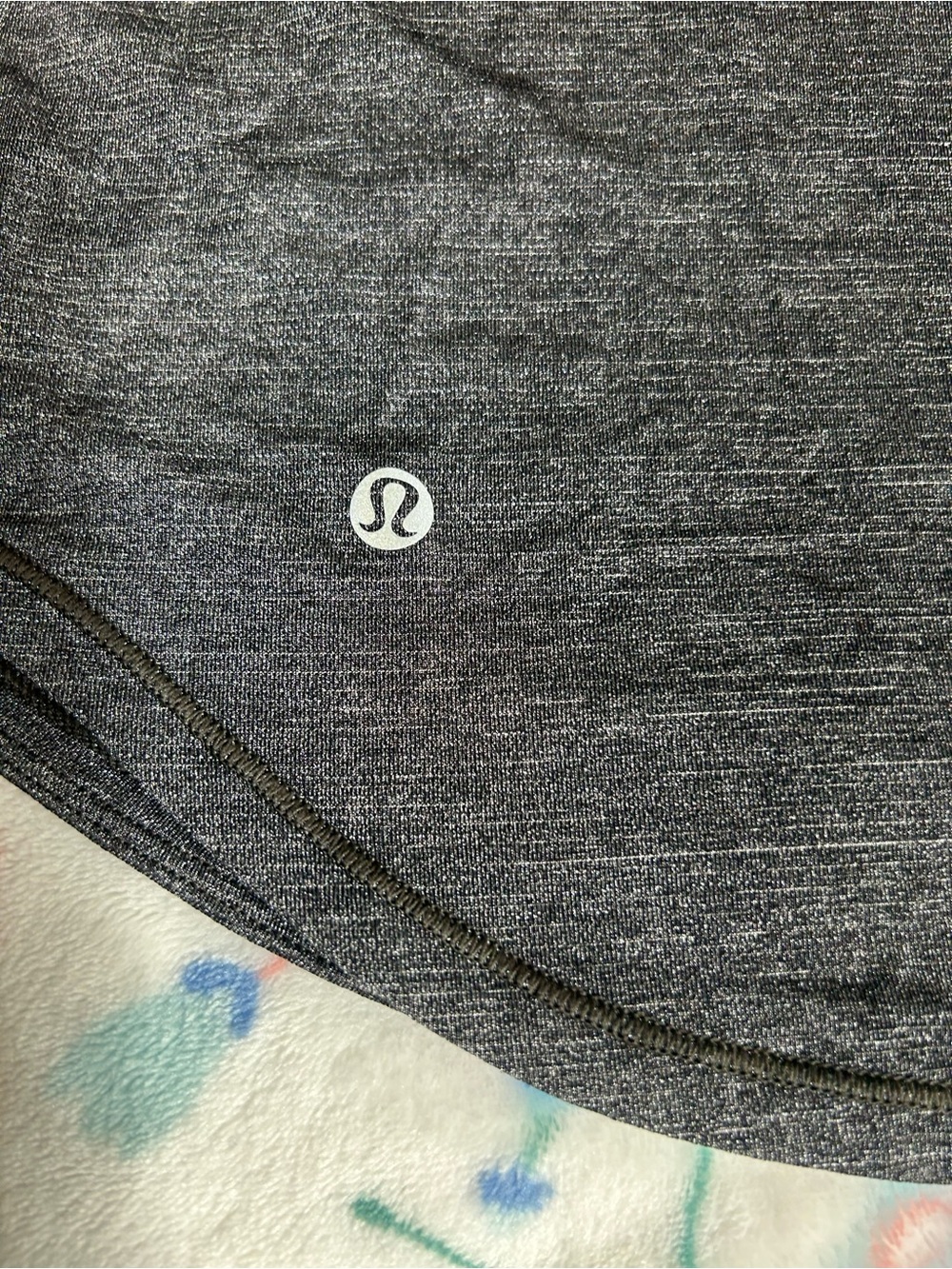 lululemon athletica Charcoal Gray High-Neck Tank - Picture 3 of 5